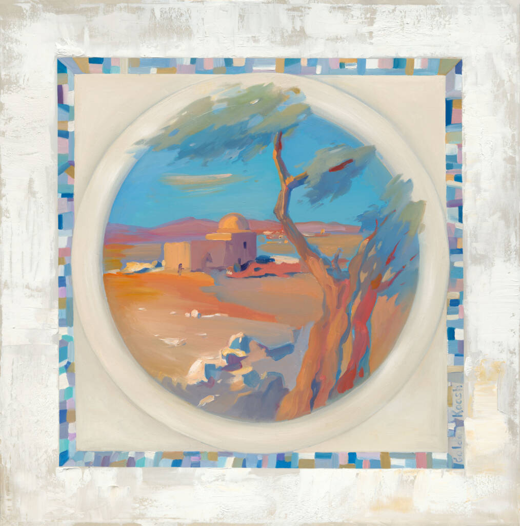 Portray of the sacred tomb of Rachel, a site revered for generations as a place of prayer and reflection