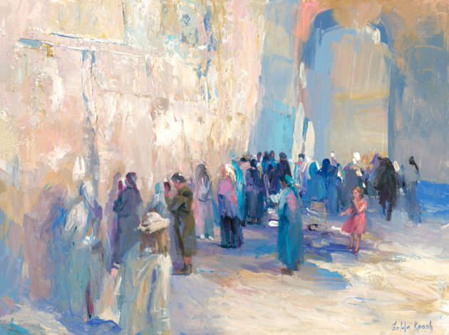 Women Praying for Their Husbands, Brothers, and Sons