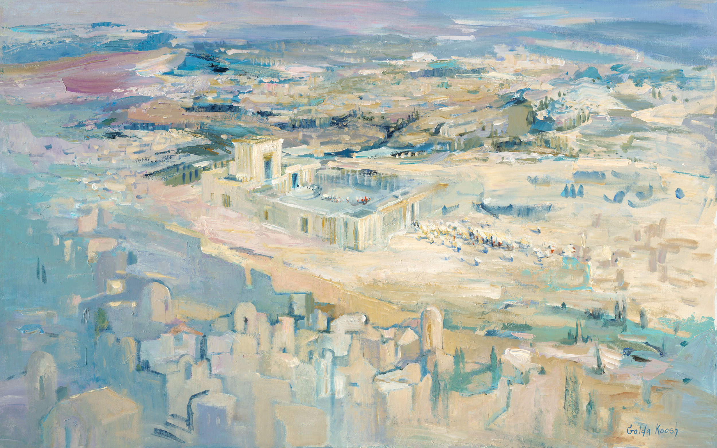 The Eternal City with the Temple at Its Heart