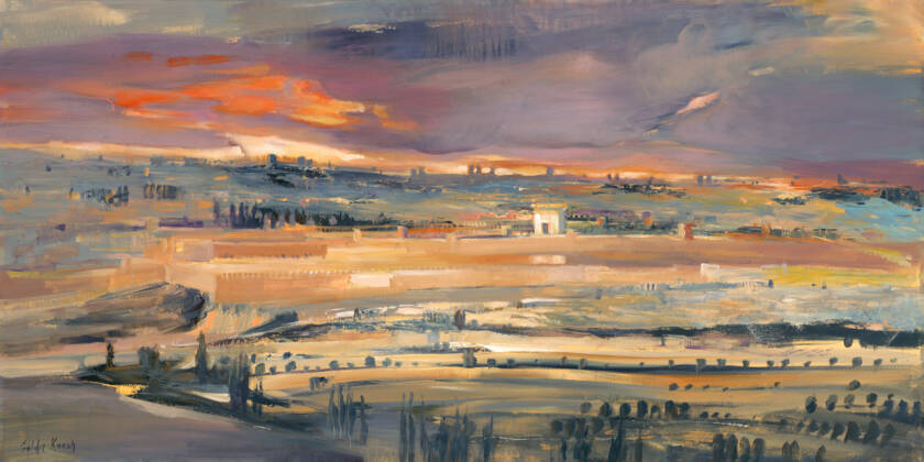 Dawn Over Ancient Jerusalem